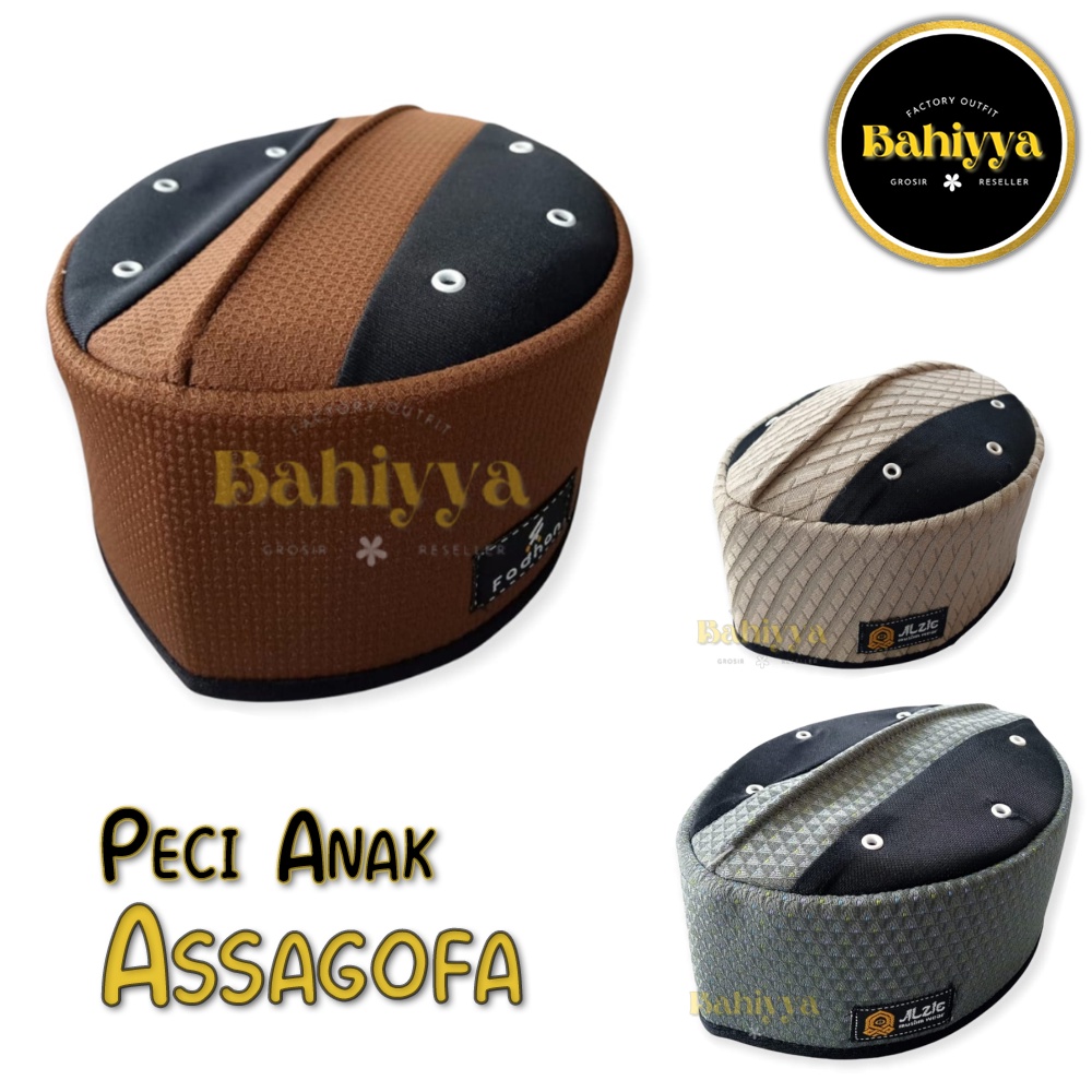 Peci - Kopyah Songkok Anak, Gus Azmi, Kopyah motif, Peci Assagofah, Assagofa, Assagopa, Asagopa, kwalitas Premium