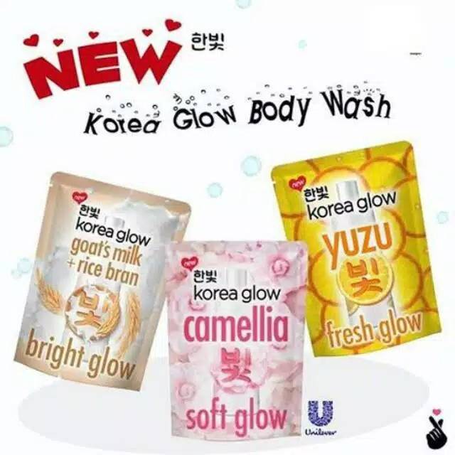 KOREA GLOW BODY WOSH REFILL 200ML