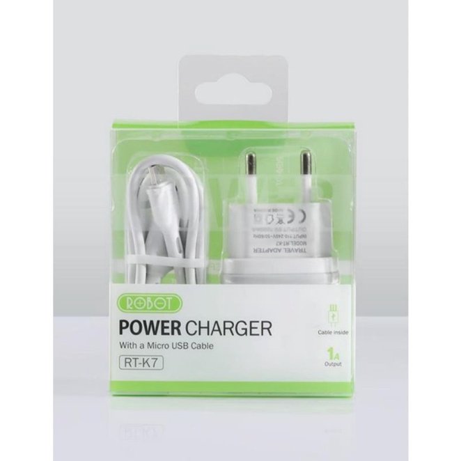 CHARGER ROBOT ORIGINAL RT-K7 1 USB 1.A