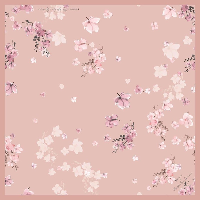 MS glow Hampers hijab special edition-Motif pink