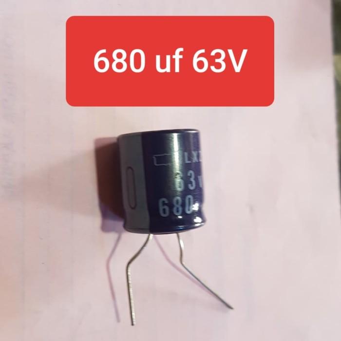 680uf 63v 680 uf 63volt 63 v volt bukan 50v 50volt 50 80 100 v volt