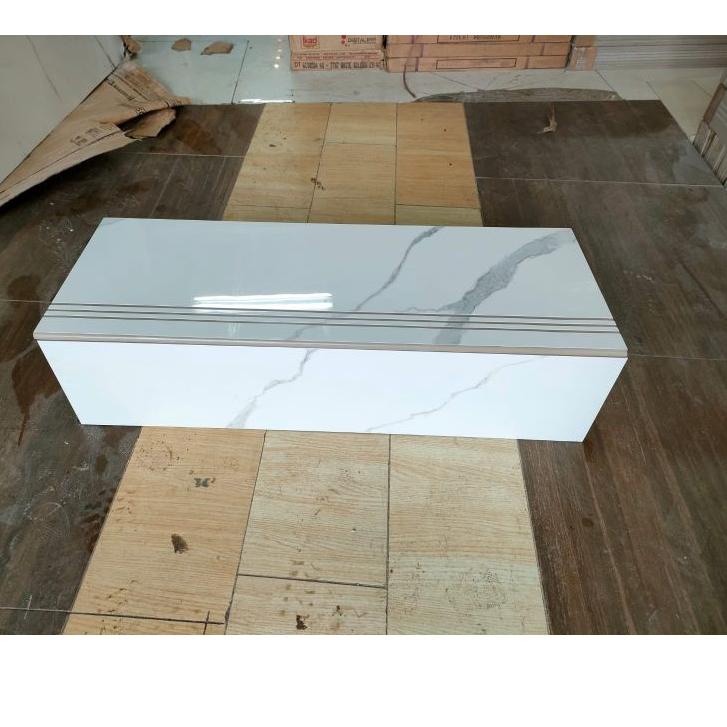 MURAH MERIAH.. GRANITE TANGGA 30X60 20X60 DAIVA WHITE / PERSET