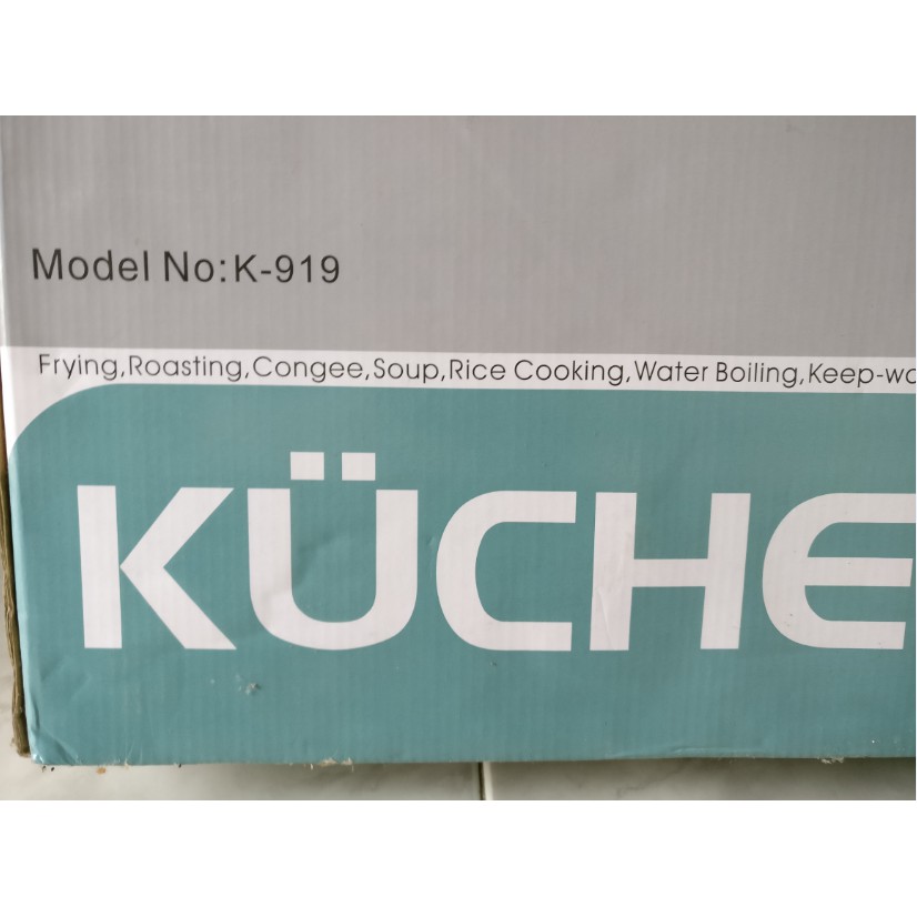 KOMPOR LISTRIK KUCHE K-919 (Second rasa Baru) Gress 99% / made in germany / kompor induksi / kompor listrik murah / kompor murah