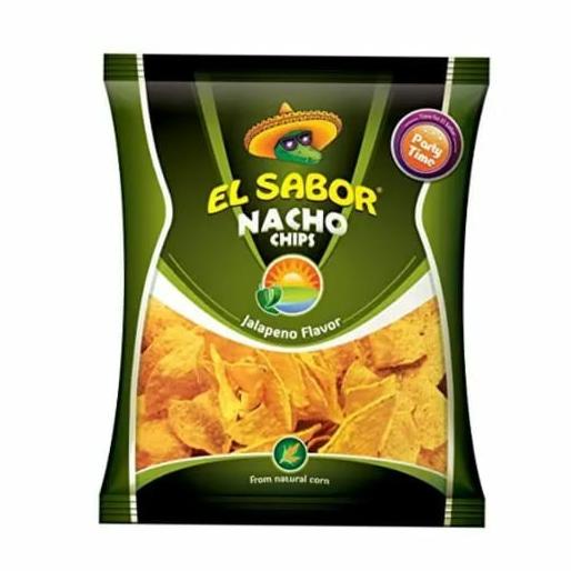 

$$$$] El sabor nacho chips jalapeno flavor 225 gram import greece ORIGINAL