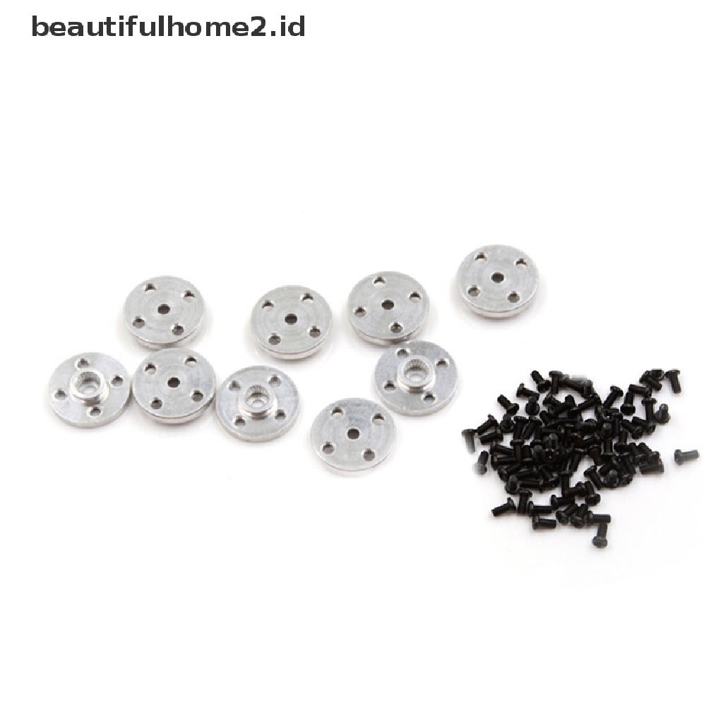 (beautifulhome2.id) 10pcs Servo Arm 25T Matal Horns Bahan Metal Untuk MG995 MG996R rc Servos Robot