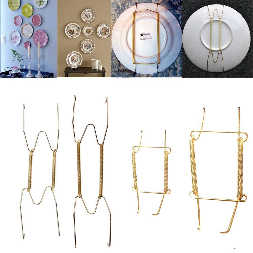 Gantungan Piring Nanas Dekorasi Rumah Invisible Square W Type Hook