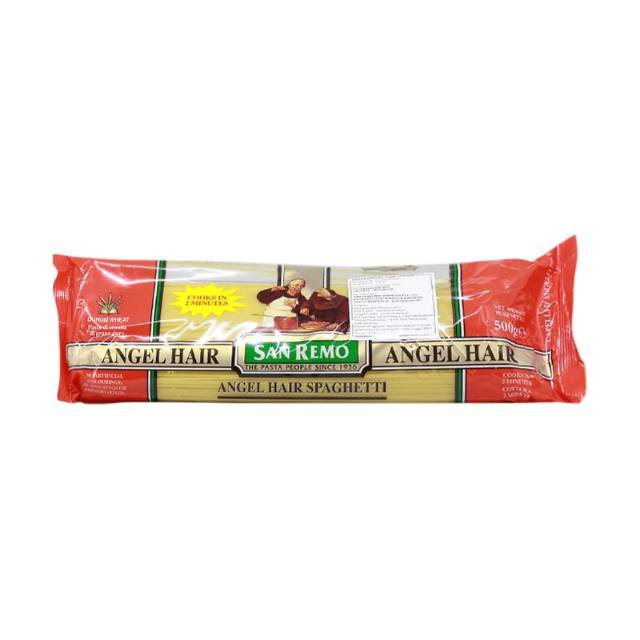 

SANREMO PASTA ANGEL HAIR #9 500 GR