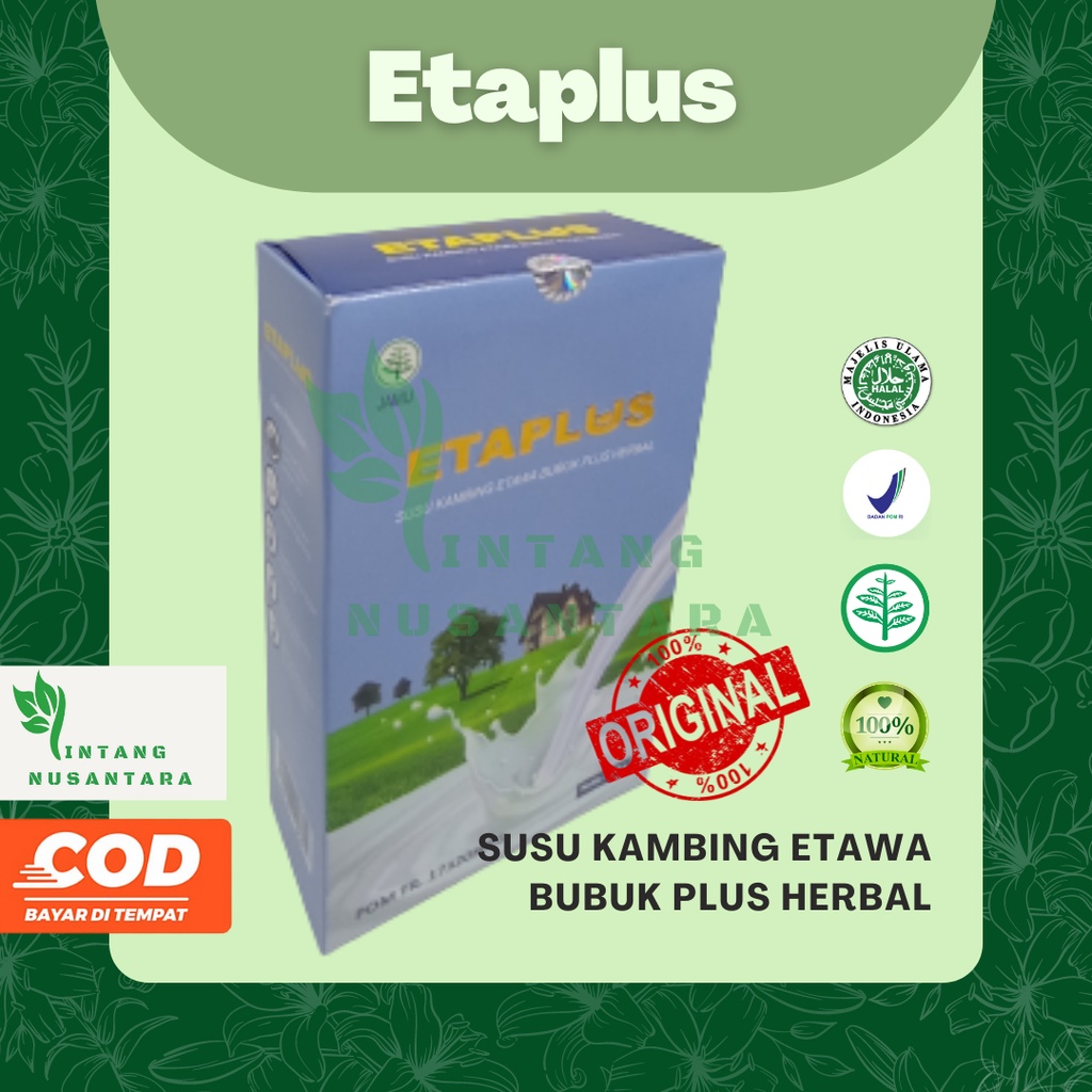 

ETAPLUS I SUSU KAMBING ETAWA BUBUK PLUS HERBAL ORIGINAL BPOM