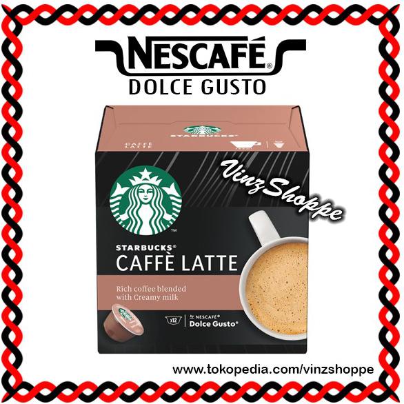 

Terlaris Kapsul Nescafe Dolce Gusto Starbucks Caffe Latte (Impor) Berkualitas