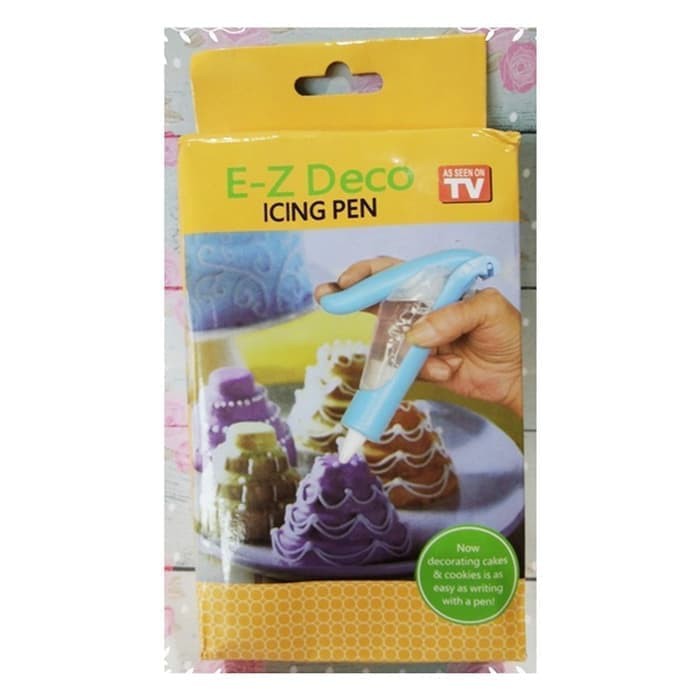 Pen Penghias Kue Icing Cake Pastry Pen E-Z Deco Icing Pen Cookies Kuker Kue Kering Kukis Hias Kue