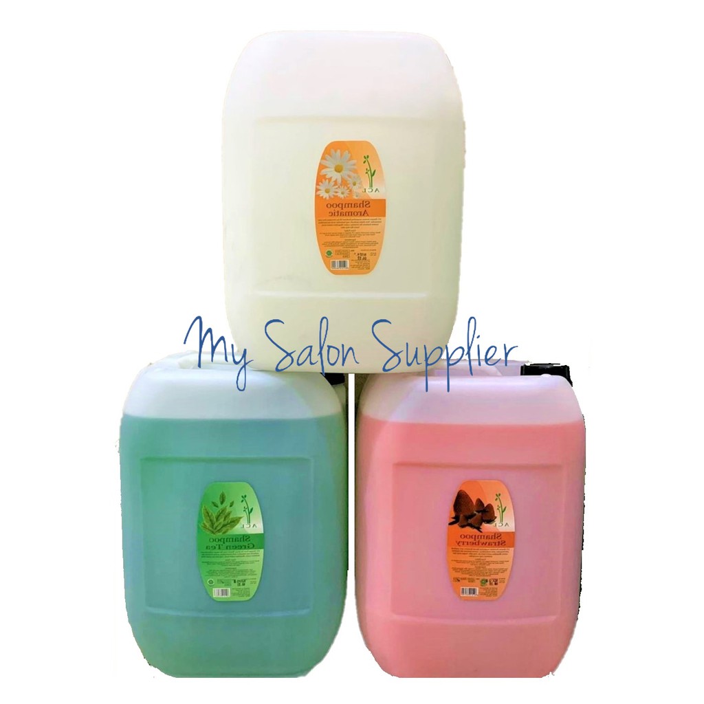 ACL Shampoo 20 Ltr / 20L Apel / Lemon / Strawberry / Green Tea / Aromatherapy