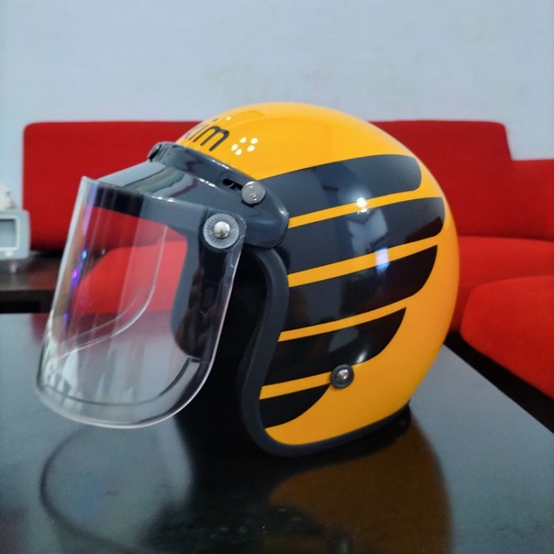 HELM BOGO MAXIM MOTIF DEWASA HELM MOTOR STANDARD SNI