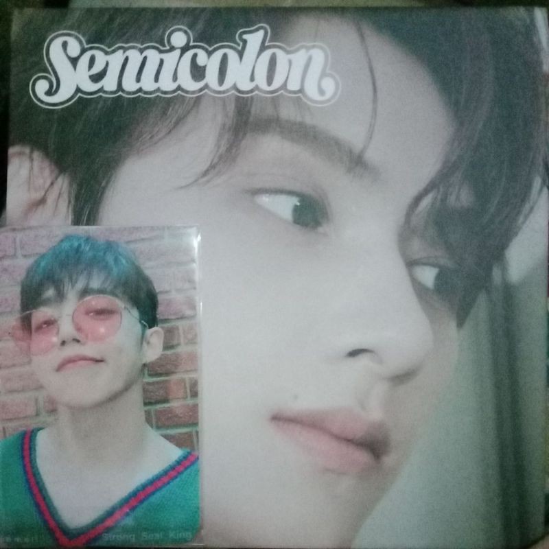 Album Seventeen Semicolon Digipack Cover Jun Scoups only benefit scoups mecima