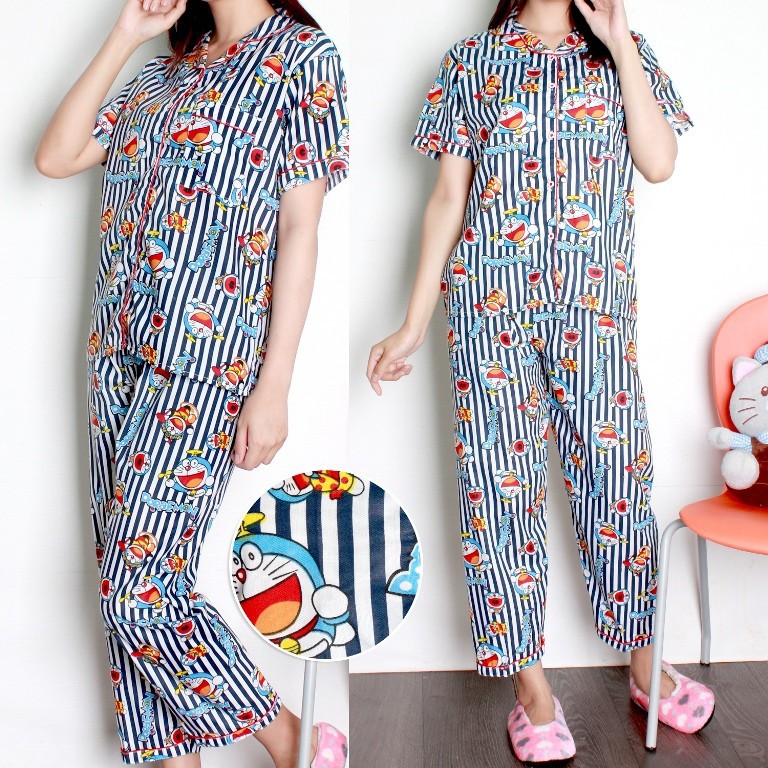 KETTY SALLUR  PIYAMA CELANA PANJANG PAJAMAS BAJU TIDUR WANITA GROSIR TANAH ABANG