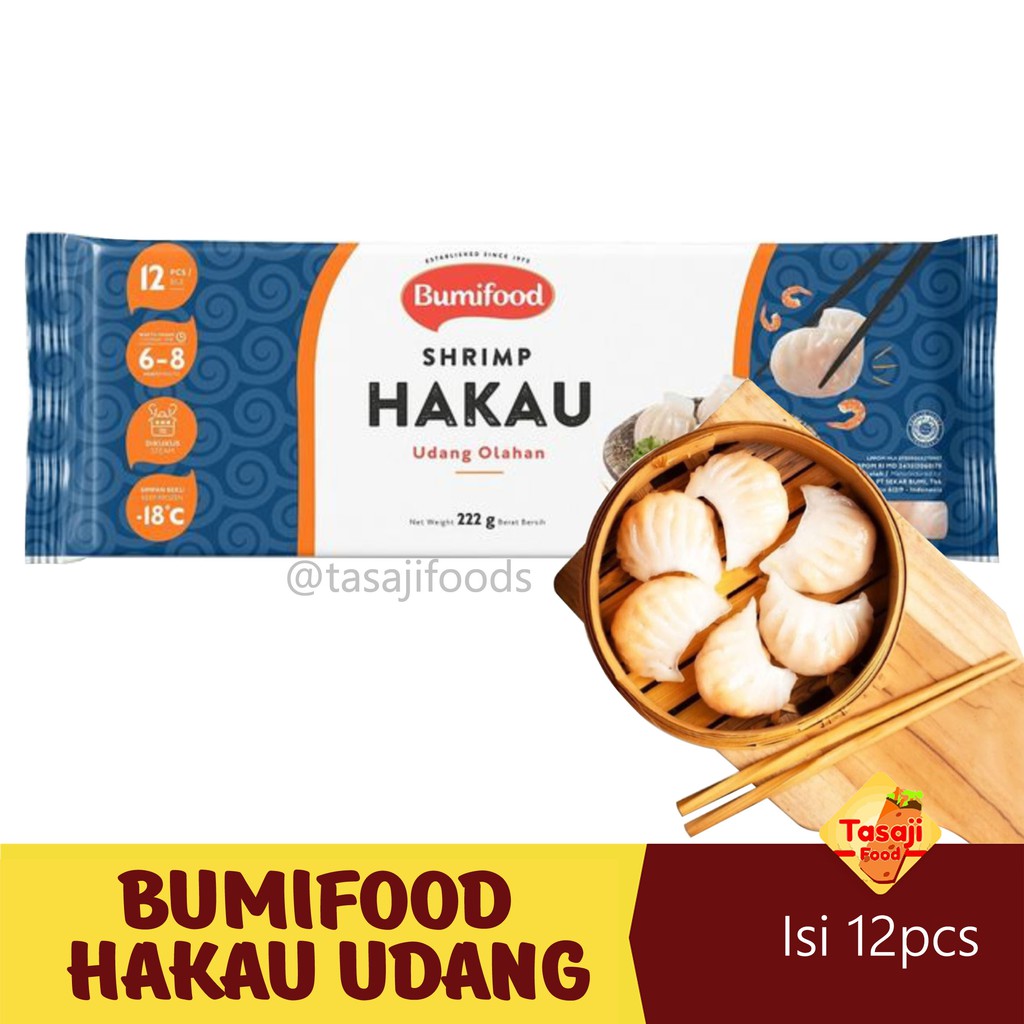 Bumifood Hakau Udang Isi 12 Pcs