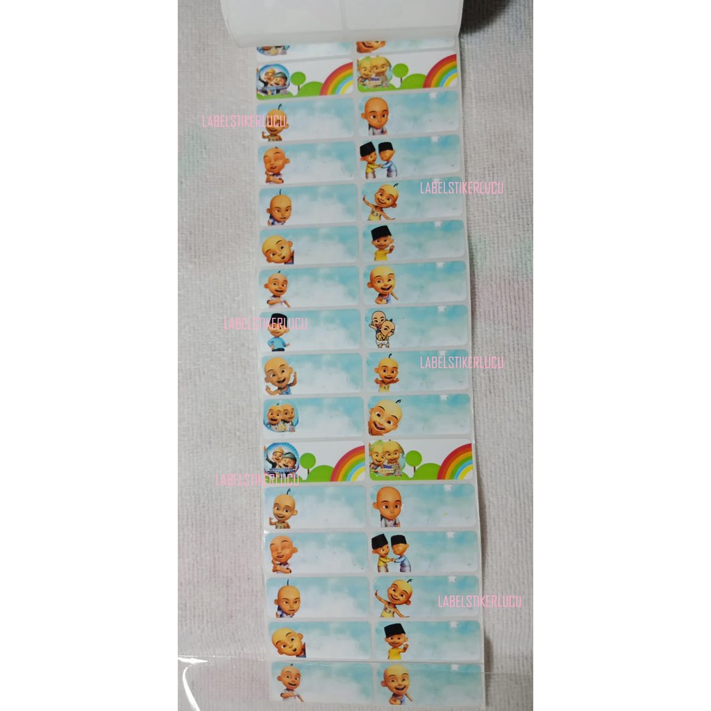 

Sticker Label Motif Upin Ipin (isi 42pcs) variasi gambar