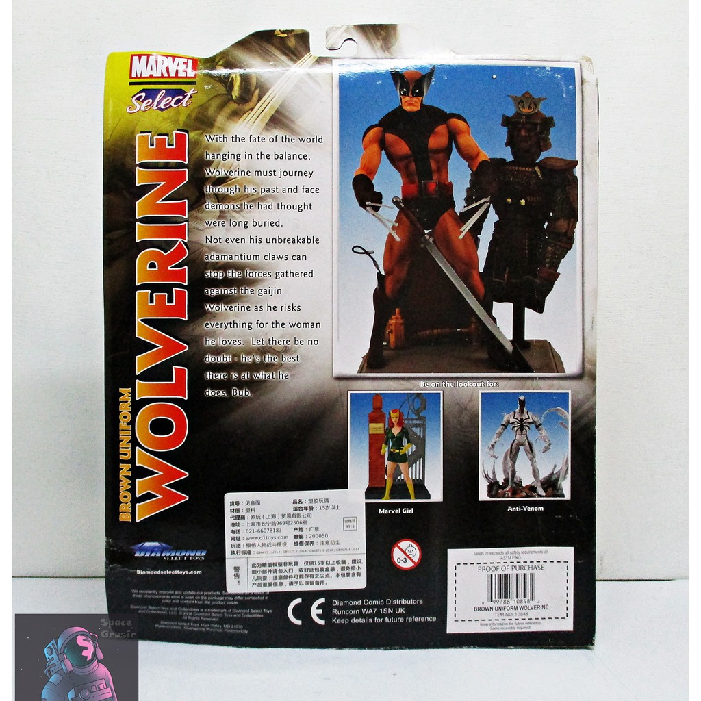 Action Figure Marvel Select Wolverine