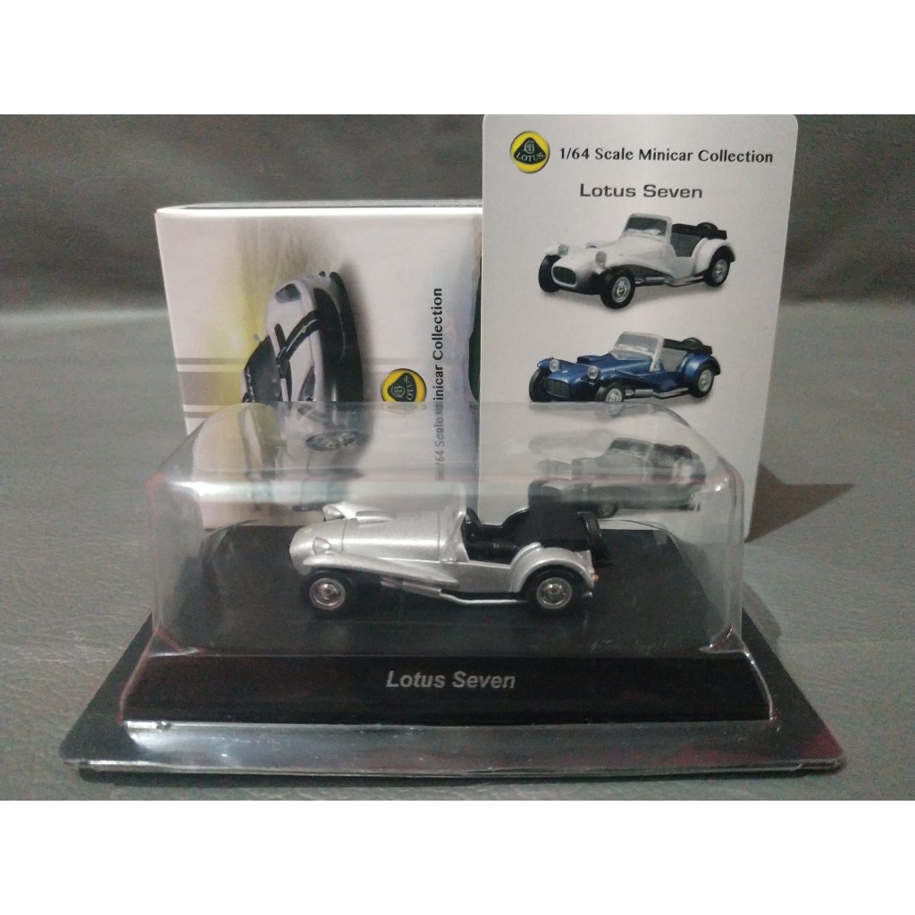 Kyosho 1:64 Lotus Seven Silver