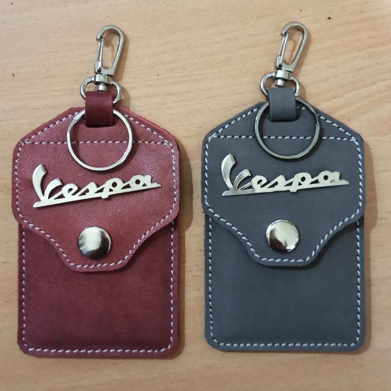 Gantungan kunci STNK emblim Vespa