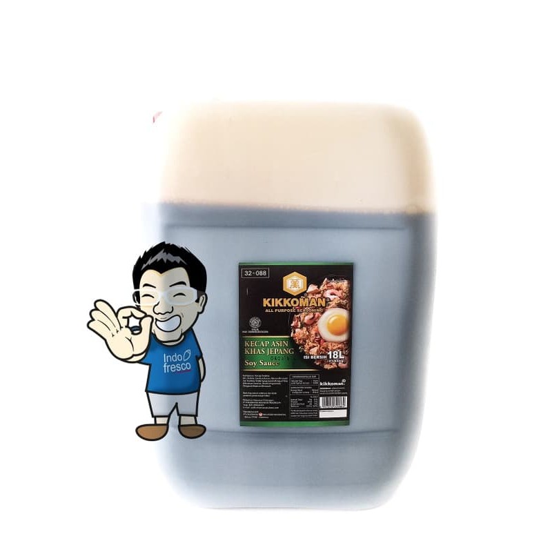 

Kikkoman Soy Sauce All Purpose- Kecap Asin 18L- KHUSUS GOSEND INSTANT