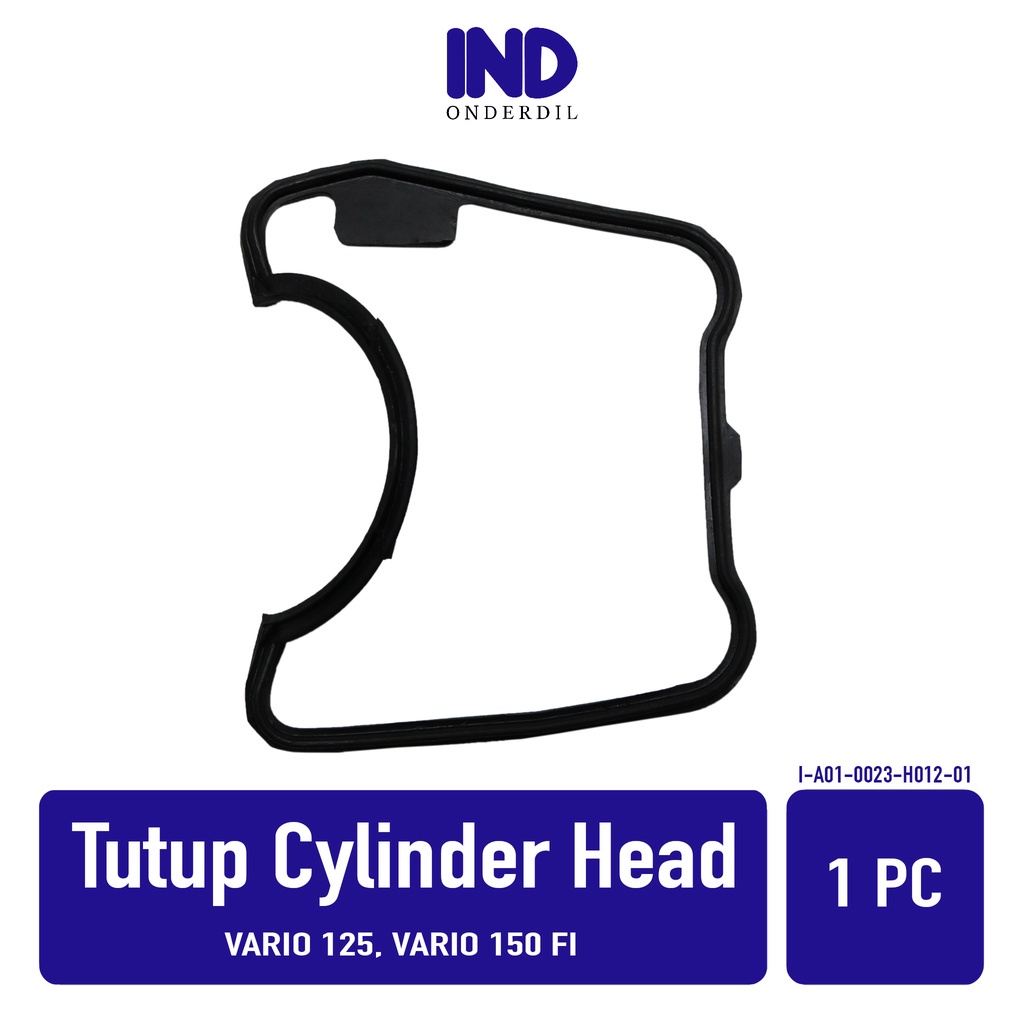 Seal-Sil-Gasket-Oring Head Cover Karet Tutup Cylinder-Silinder Cop Vario 125-150 eSP LED 2015-Techno FI-Helm In &amp; PCX 150