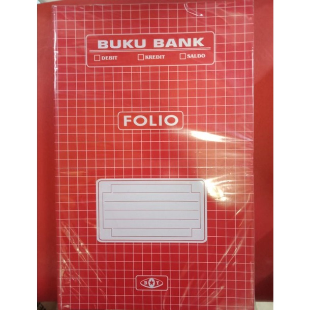 

Buku Bank Folio isi 46 Lembar 21*32,5cm (1pcs)