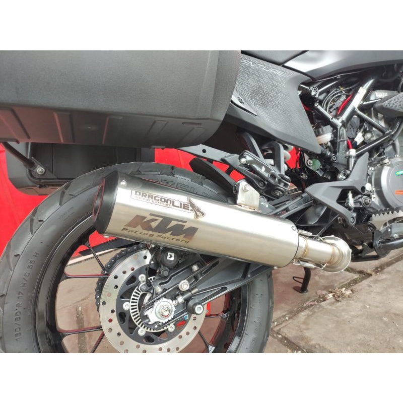 Knalpot KTM 390 adventure Dragon Lie