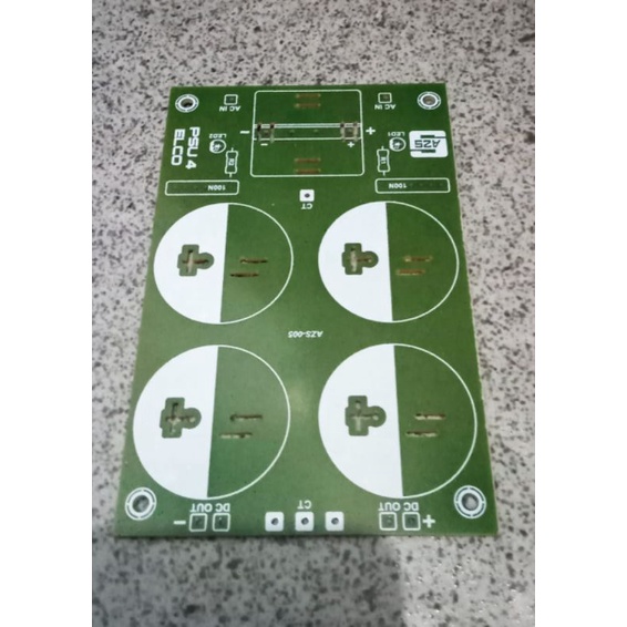 PCB PSU AZS 005 4 Elco Dioda Kotak Ataupun Sisir