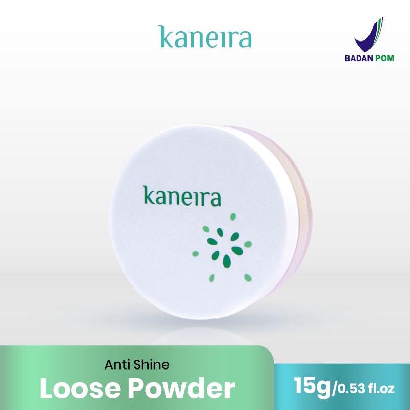 KANEIRA ANTI SHINE LOOSE POWDER / Bedak Tabur Matte &amp; Oil / Bedak Pencerah Wajah / G