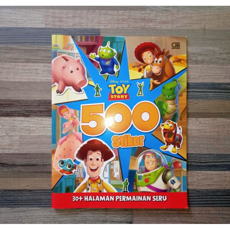 

BUKU STIKER TOY STORY