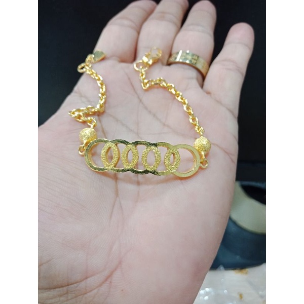 gelang emas penang viral