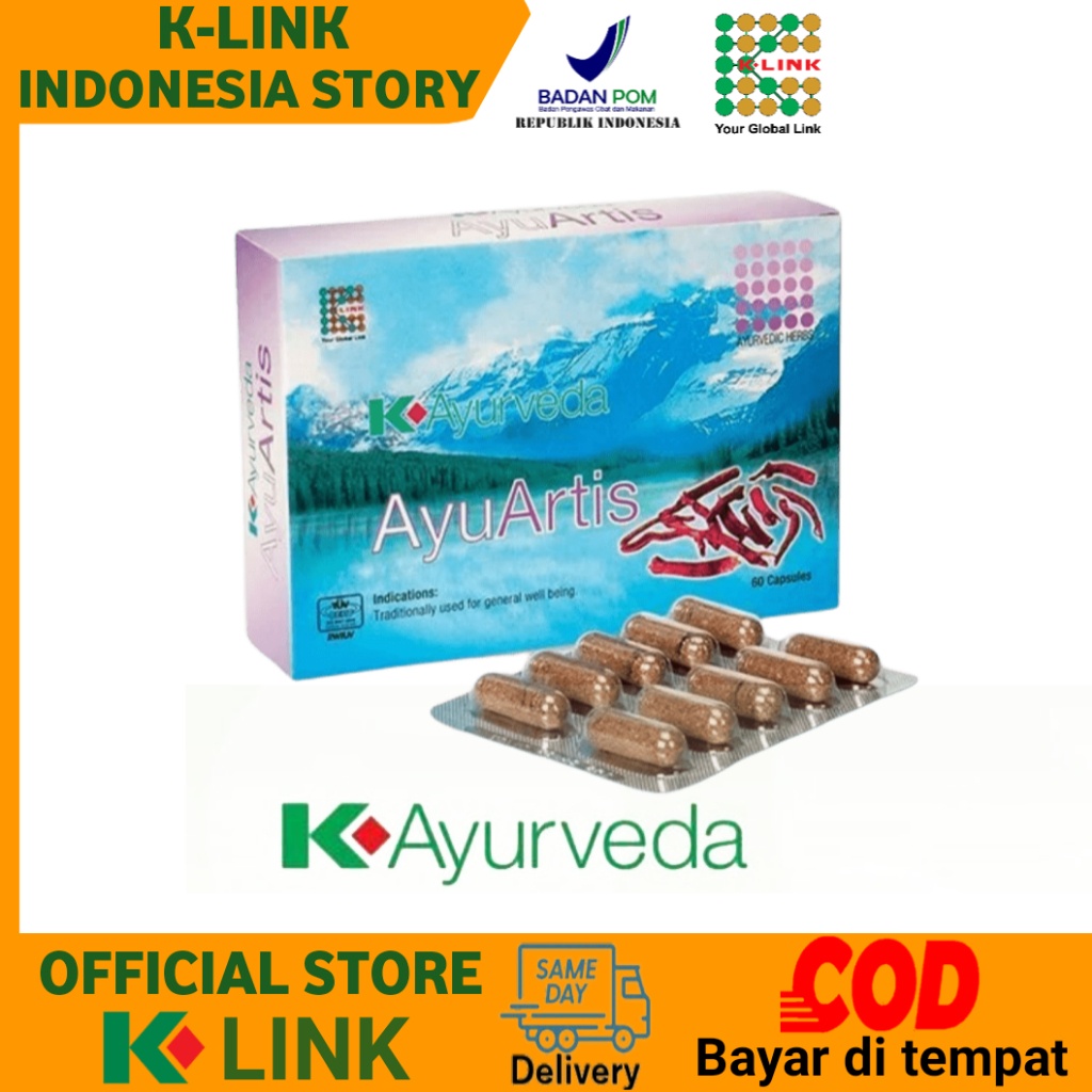 

AYUARTIS AYUVERDA Suplemen Persendian Herbal