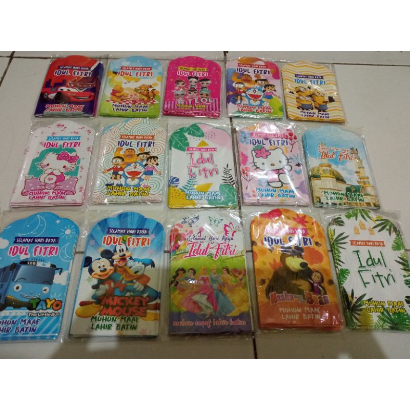 

Amplop Lebaran per Pack isi 8