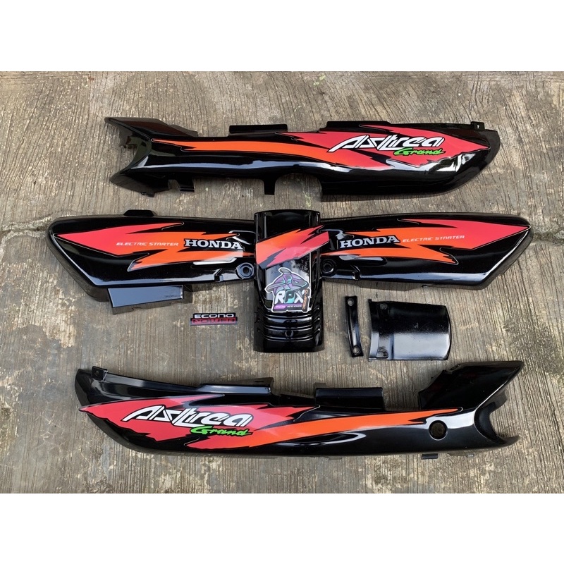 cover body astrea grand tahun 94 95 body astrea grand sabit  94 mirip original oren sabit