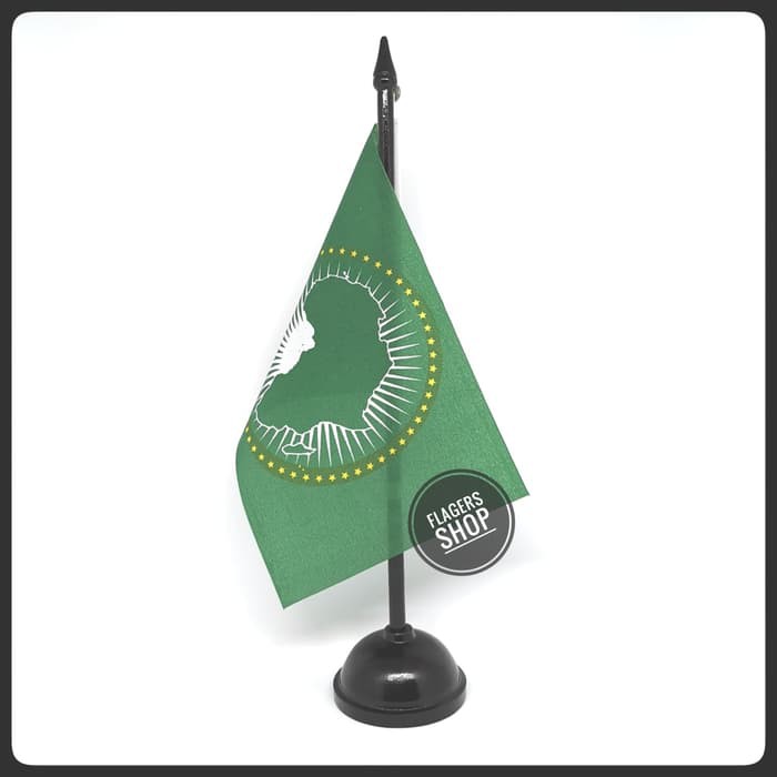 

Bendera Meja Uni Afrika/African Union + Tiang Kayu