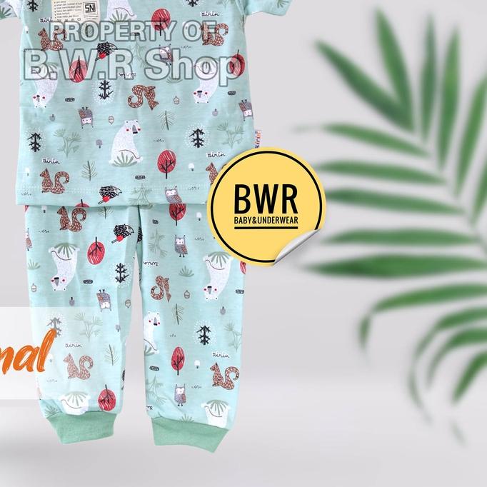 ♂ CPR Setelan AIRIN BABY Happy Flores Terbaru / Setelan Piyama Anak Bayi Santai Harian Baju Tidur An