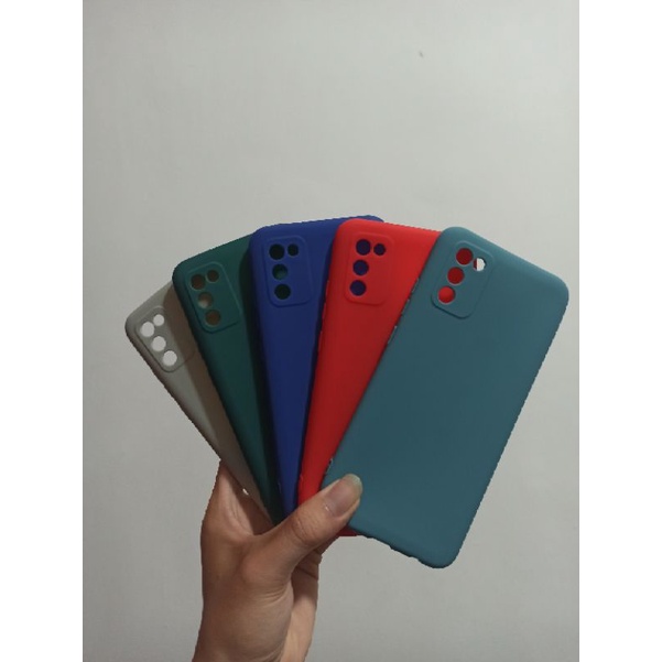 SAMSUNG A02S SIX CANDY CASE PREMIUM SOFTCASE WARNA POLOS