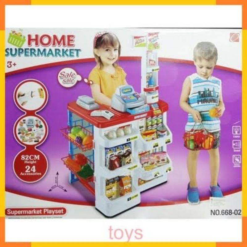 Home Supermarket-Mainan Supermarket anak