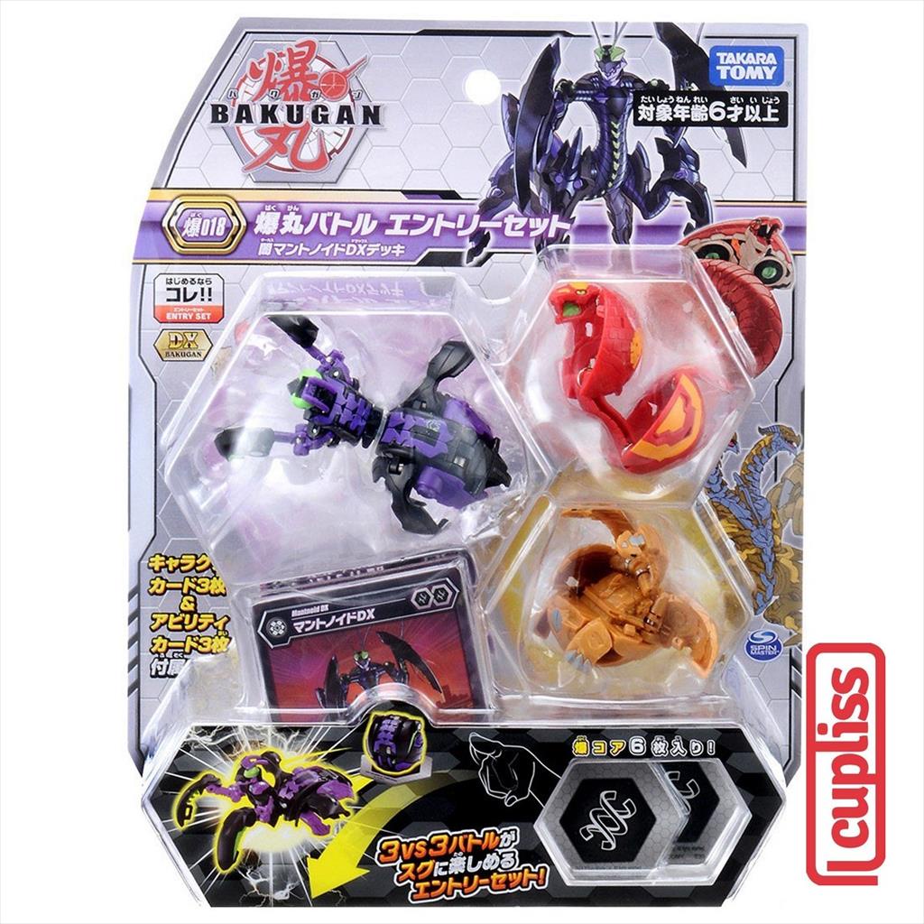 TAKARA TOMY Bakugan 018 Battle Set Darkness Mantonoid DX Deck 139522