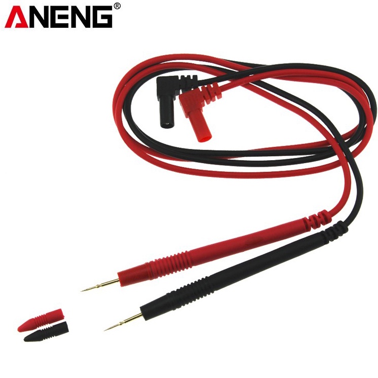 Kabel Digital Multimeter Silicon Rubber Wire Retardant 10A 1000V - PT1002 - Black/Red