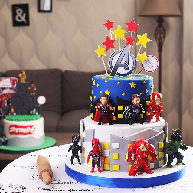 

Kue Ulang Tahun / Avengers Endgame / 2 susun / MOHON BACA KETERANGAN