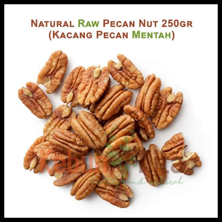 

DISKON TERBATAS !!! RAW PECAN NUTS / KACANG PECAN MENTAH 250GR TERLARIS