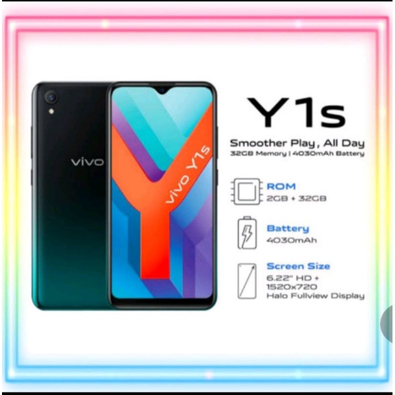 vivo y1s ram 2/32
