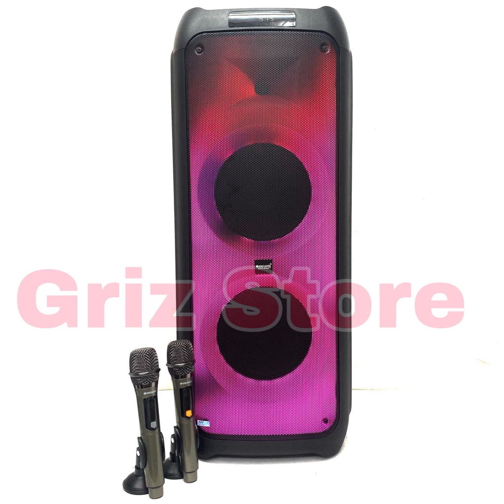 SPEAKER PORTABLE WIRELESS AIWA 210LB/ WAS210LB/ WAS 210 LB 10IncH