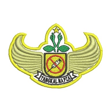 Badge Wing Tangkal Napza (bordir)