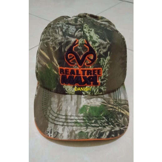 Topi camo realtree berburu perbakin