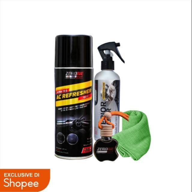 Zerone paket hemat  zerone ac 400ml dan zerone interior 250ml