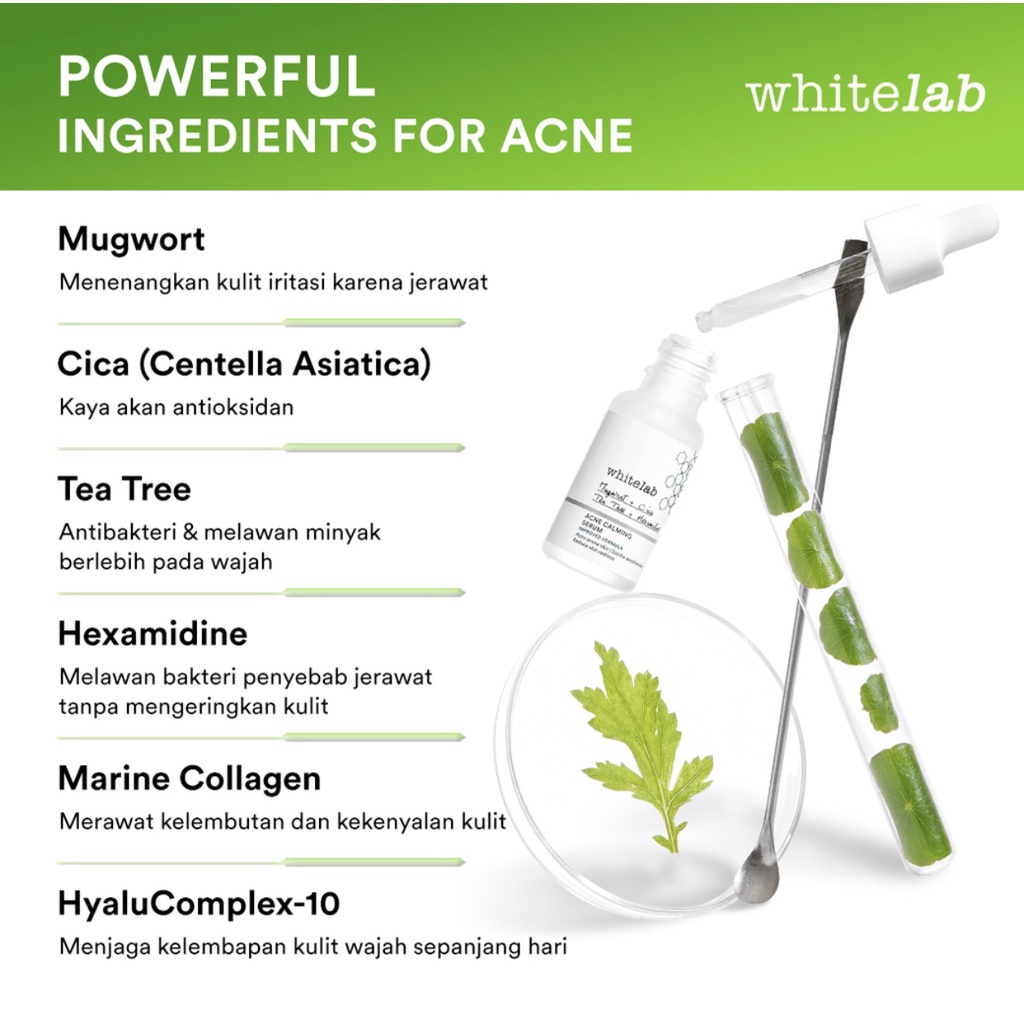 Whitelab Acne Calming Serum IMPROVE FORMULA NEW