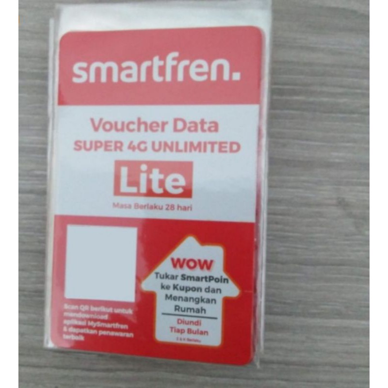 voucher Smartfren unlimited 30hari