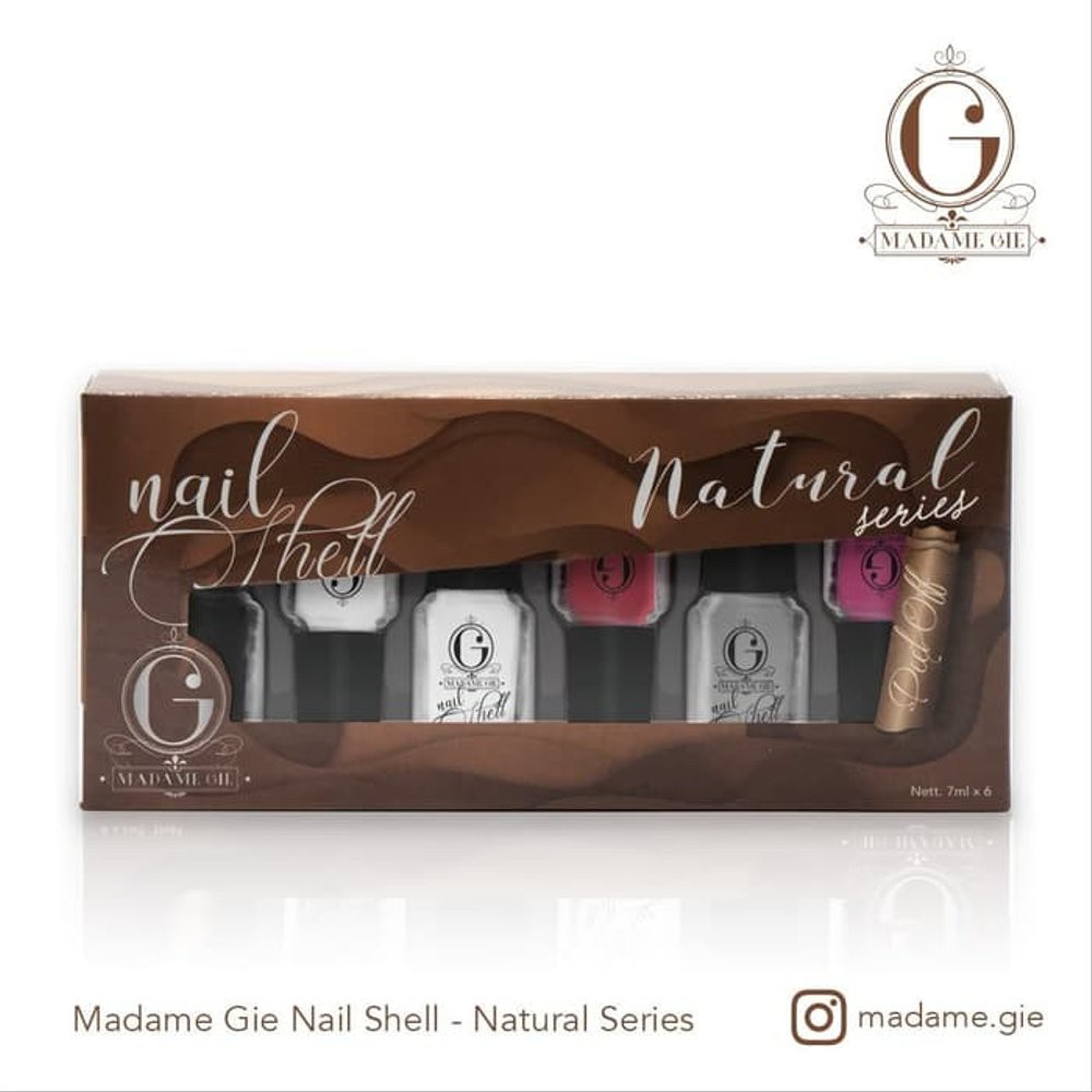 Madame Gie Nail Shell Peel Off - Kutek - Natural Series